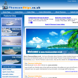 click to learn more about Thomson-Ships project